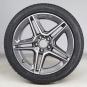 Pack de roues complètes d'hiver alliage 18 pouces avec pneus Pirelli pour CLA 118, Classe A 177 et d'autres, Mercedes-AMG d'origine  - Image 5
