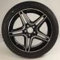 Pack de roues complètes d'hiver alliage 18 pouces avec pneus Pirelli pour CLA 118, Classe A 177 et d'autres, Mercedes-AMG d'origine  - Image 5