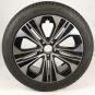 Pack de roues complètes d'hiver alliage 19 pouces avec pneus Continental pour Classe E 214, Mercedes-Benz d'origine  - Image 5