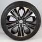 Pack de roues complètes d'hiver alliage 19 pouces avec pneus Continental pour Classe E 214, Mercedes-Benz d'origine  - Image 5