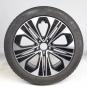Pack de roues complètes d'hiver alliage 19 pouces avec pneus Continental pour Classe E 214, Mercedes-Benz d'origine  - Image 5
